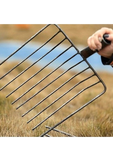 Pazly Yedek Suntek Pitchfork Çelik Başlık Bahçe Aleti 10-diş Qa