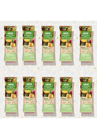 Ananas&elma&armut Meyve Pest.14gx10 Lu