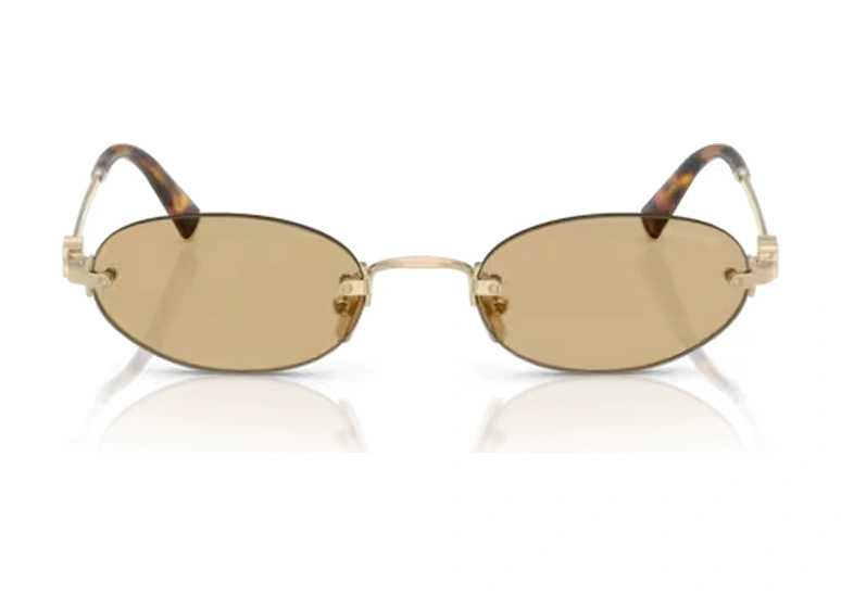 Mu Mua54s Zvn10r 51-20-140 Kadın Güneş Gözlüğü Altın