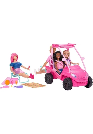 Barbie Aile Plaj Aracı Jfv68 "