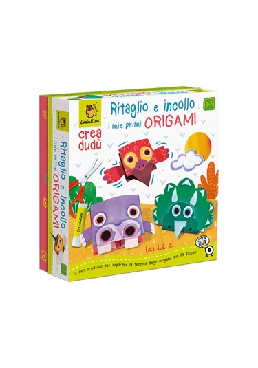 Kes Ve Yapıştır - İlk Origamim Canlı Renkler