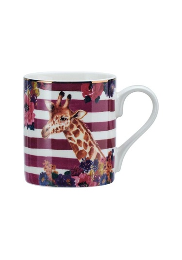 Mikasa Wild At Heart Fine China 280 Ml Kupa Zürafa Çok Renkli