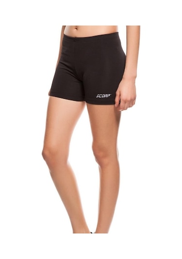 Scorp Runway Kısa Spor Tayt Siyah