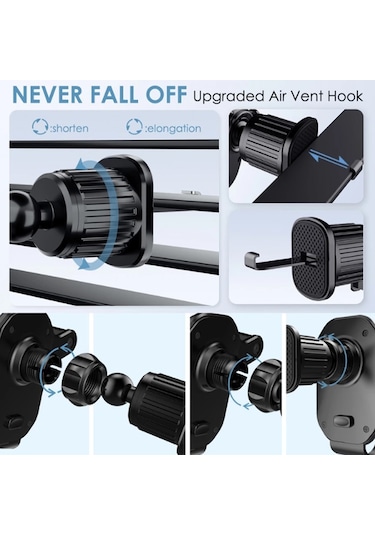 Microcase Araç içi Izgaralıktan Tutucu Parça 17mm - AL3431