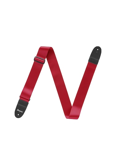 Ibanez Gs64-rd Guitar Strap Red - Gitar Askısı Parlak Kırmızı 17