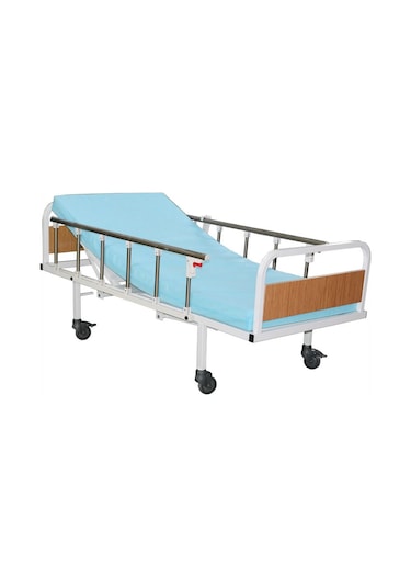 2 Motorlu Hasta Karyolası | Tek Hareketle Açılan Tabanca Korkuluk