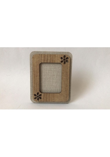 Ahşap Işlemeli Dekoratif Vesikalık Resim Çerçevesi (518107000)