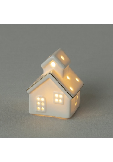 Linens House 6x6 Cm Ledli Dekor Ekru