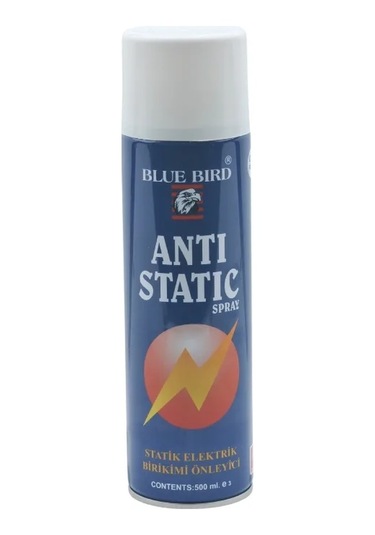 Bluebird Anti Static Elektrik Önleyici Sprey 500 Ml.