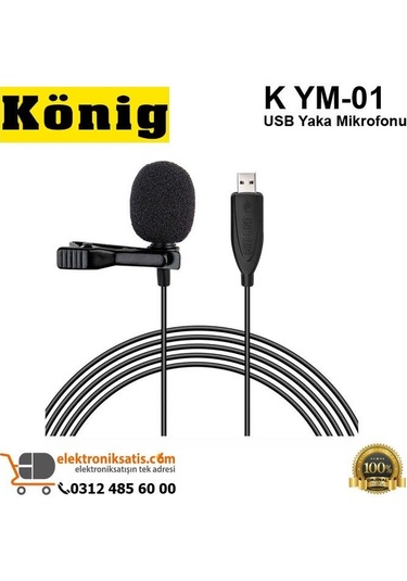 König K Ym 01 Usb Yaka Mikrofonu