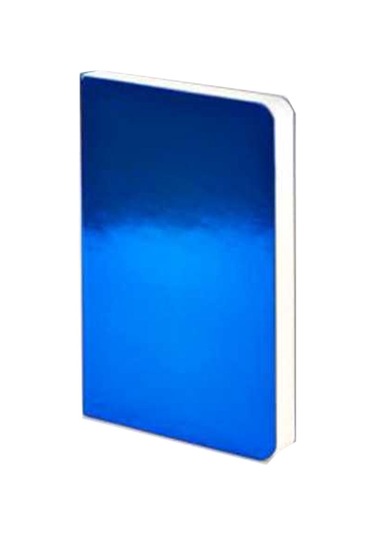 Nuuna Gri Noktalı A6 Defter Shiny Starlet Blue 53252 Çok Renkli