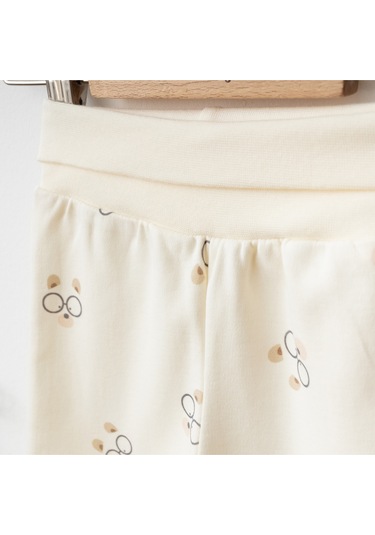 Bear Hugs Patikli Pantalon 2 Li Set Toprak