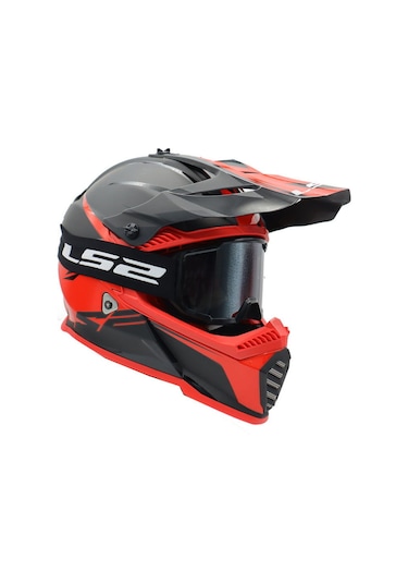 Ls2 Charger Goggles Motokross Gözlük Siyah