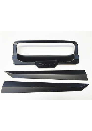 Isuzu D-Max 2017 Sonrası Mat Siyah Bagaj Açma 3 Parça Ds72