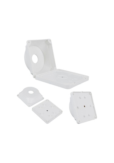 Dış Mekan Kamera Montaj Kutusu Kare Buat+taban 4832 Çok Renkli