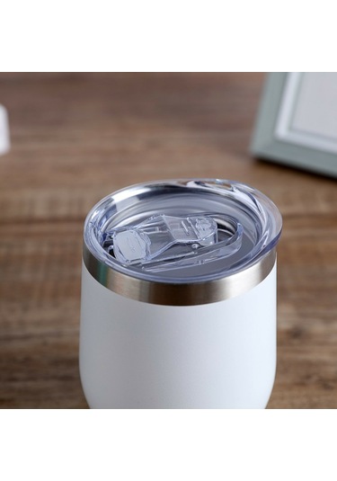 Kosona Kırmızı 360ml 304 Paslanmaz Çelik Çift Katlı Isı Yalıtımlı, 2-6 Saat Isı/sıcaklık Saklama, Eldiven Uyumlu Kollü Seyahat Kahve Bardakası Diğer