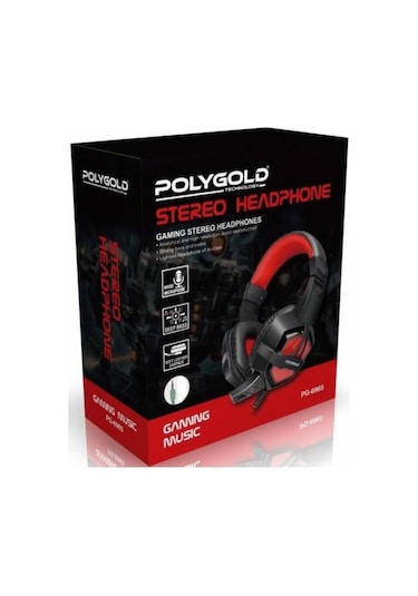 Polygold PG-6965 Mikrofonlu Oyuncu Kulaklığı