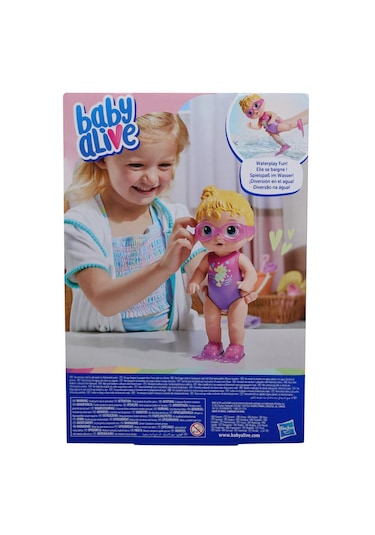 Baby Alive Sunny Swimmer Küçük Yüzücü Oyuncak Bebek