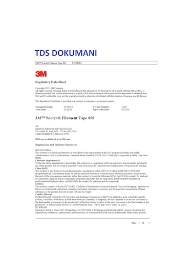 3M Scotch 898 Cross Cut Bantı - 24 Mm