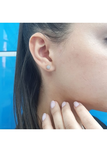 Lova Pırlanta Taşlı Mina Küpe -  3040076