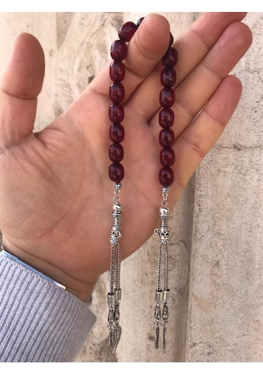 Osmanlı Benzetmesi Kapsül Kesim İran Bağası Zaza Kehribar Tesbih