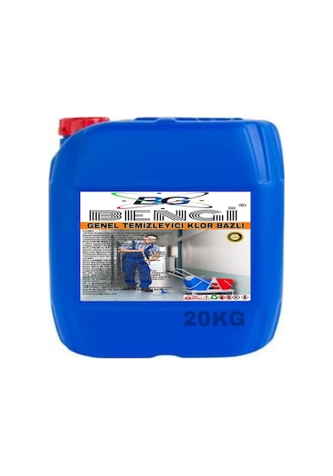 Genel Temizleyici Klor Bazlı 20kg Tekli