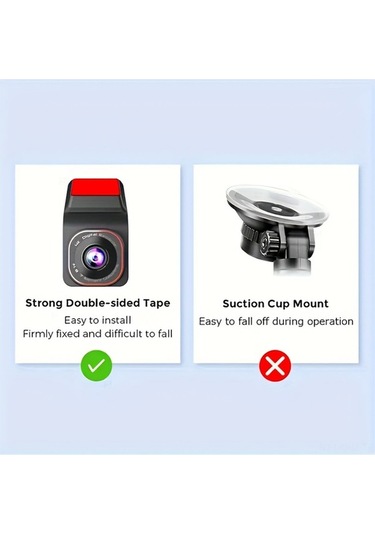 Fortunelane K801 Araç Kaydedici Wıfı 1080p Çift Kameralı Park Monitörü Geri Vurma Görüntüsü