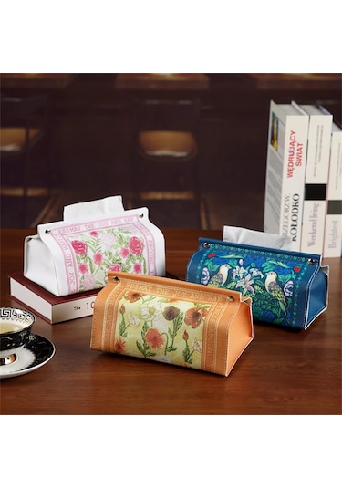 B-yaratıcı Doku Kutusu Amerikan Country Pastoral Doku Kutusu Ev Araba Peçete Banyo Doku Kutusu Odası Doku Kutusu Yılbaşı Dekoru