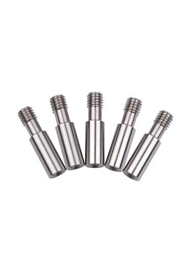 Neevoyu Stainless Steel M6 26mm Isı Borusu - 4mm İç Çaplı, Mk8 Ekstruder İçin, Cr-10/ender Serisi 3d Yazıcılar İçin, 5 Adet