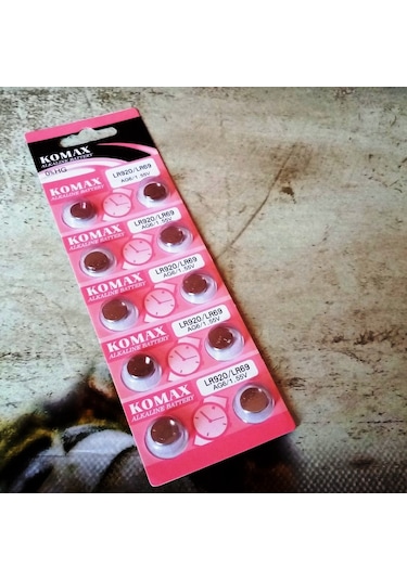 Button Alkalıne Battery Ag Seria Ag 6 Pil Lr920 Pil Sr371 Pil 920 Pil Lr69 Pil Saat Pili Yedek Pil