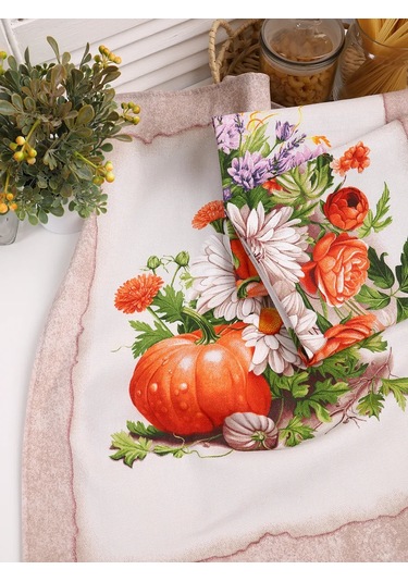 Kuz'kina Hatka 3 Parçalık Mutfak Havlusu Seti 339526808 Turuncu