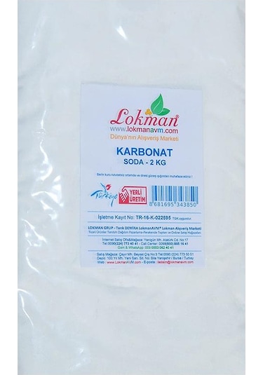 Lokman Karbonat Soda 2 KG