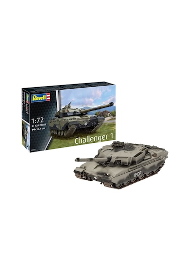 Revell Maket Model Kit Askeri Araçlar Challenger 1 3365