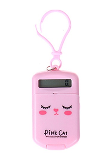 Aubyhe Sevimli Hayvan Desenli Katlanır Mini Hesap Makinesi Taşınabilir Ve Renkli Okul & Ofis Aracı Diğer