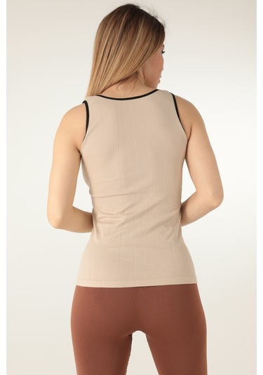 Gigotto Kadın Seamless Fitilli Atlet 001