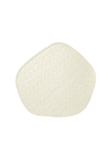 6 Adet Amerikan Servis, Palmiye Yaprağı MeridyenDukkan 37x35 cm IKEA-Sunumluk Servis Krem