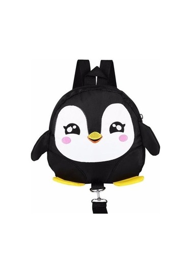 Penguen Çocuk Okul Çantası Karikatür Anaokulu Sırt Çantası Bebek Moda Seyahat Sırt Çantası 8tr8qw Siyah