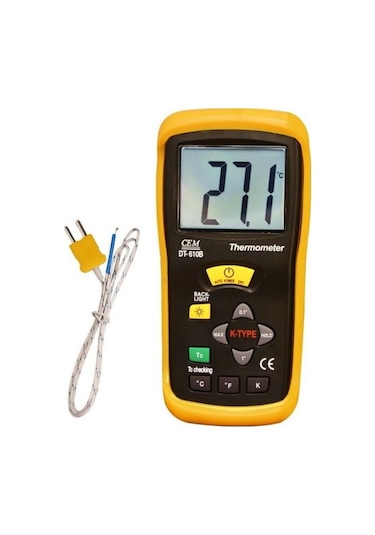 Cem Dt-610b El Tipi Termometre