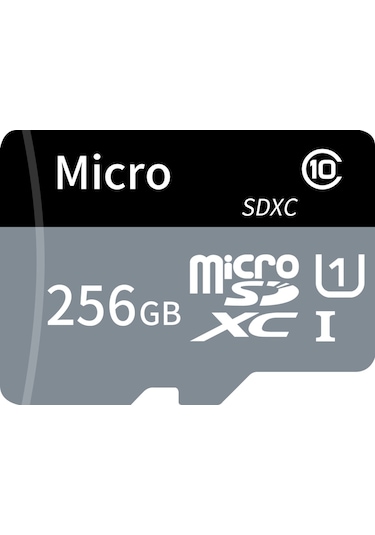 Youtek Tf Kart 256gb, U1 C10 Sınıfı, Yüksek Hızlı Okuma/yazma, Kameralar, Araç Kaydediciler Ve Telefonlar İçin Bellek Kartı