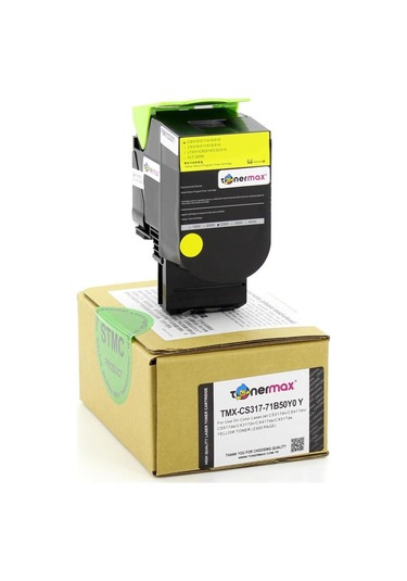 Tonerturk Lexmark 71B50Y0 Sarı Uyumlu Toner /Cs317 /Cs417 /Cs517 /Cx317 /Cx