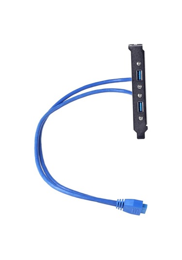 Pazly Usb 3.0 Çift Portlu Pcı Braket Kablosu - Anakarttan Kasaya 20pin Adaptör Kablo