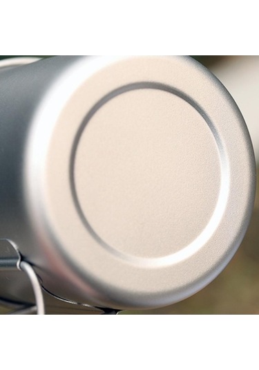 Pazly Titanyum Kamp Bardağı Seti 2 Adet - 350ml Ve 750ml - Hafif Ve Dayanıklı - Su Kupası - Katlanabilir Saplı Çok Renkli