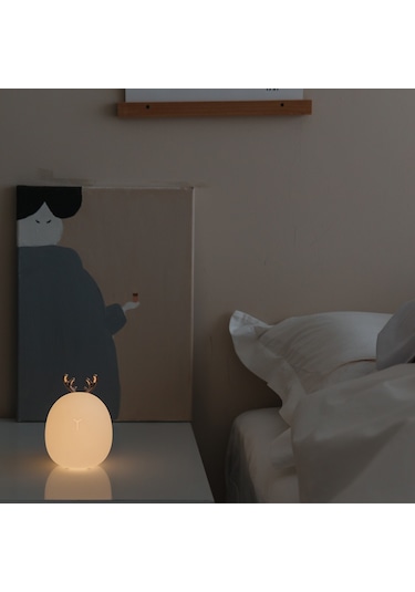 Sevimli Şarj Edilebilir Yumuşak Gece Lambası Uyku Lambası A Çok Renkli