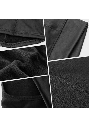 Rockbros Kış Kar Maskesi - Yüz Maskesi Nefes Alabili - Bisiklet, Siyah