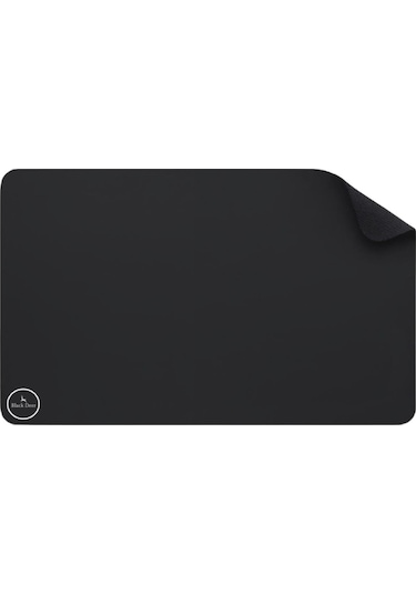 Black Deer Siyah 35x28 Large Boy Professional Gaming Ofis Mouse Pad Kaydırmaz Mouse Pad
