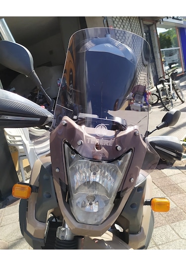 Yamaha Tenere Xtz660 Ön Cam Açık Füme Zeus 50cm 4mm