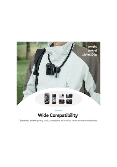 Motion003 Telesın Halter Se 2 0 Boyun Askılı Stand Se 2 0 Hava Yastıklı Ayarlanabilir Göğüs Kayışı Go Pro Hero Djı Action Insta360 Uygun -