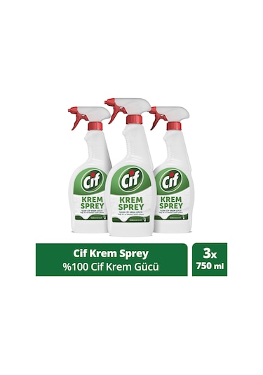 Cif Krem Sprey 3 x 750 ML