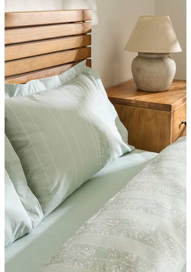 Kaşmir Home Tove %100 Pamuk Tove Çift Kişilik Pike Takımı Çağla Çağla