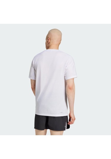 Whıte Adidas Erkek Günlük T-shirt M Box Logo G T Jd8232 Beyaz